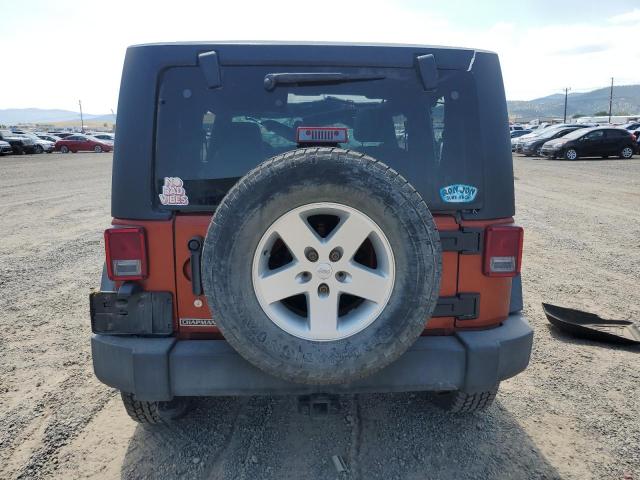  JEEP WRANGLER 2014 Orange