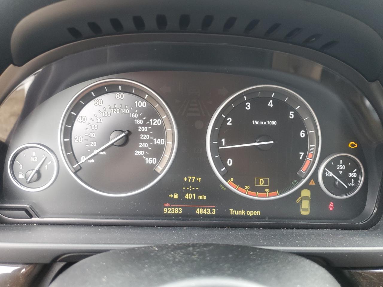 2011 BMW 550 I VIN: WBAFR9C50BC270632 Lot: 63010124