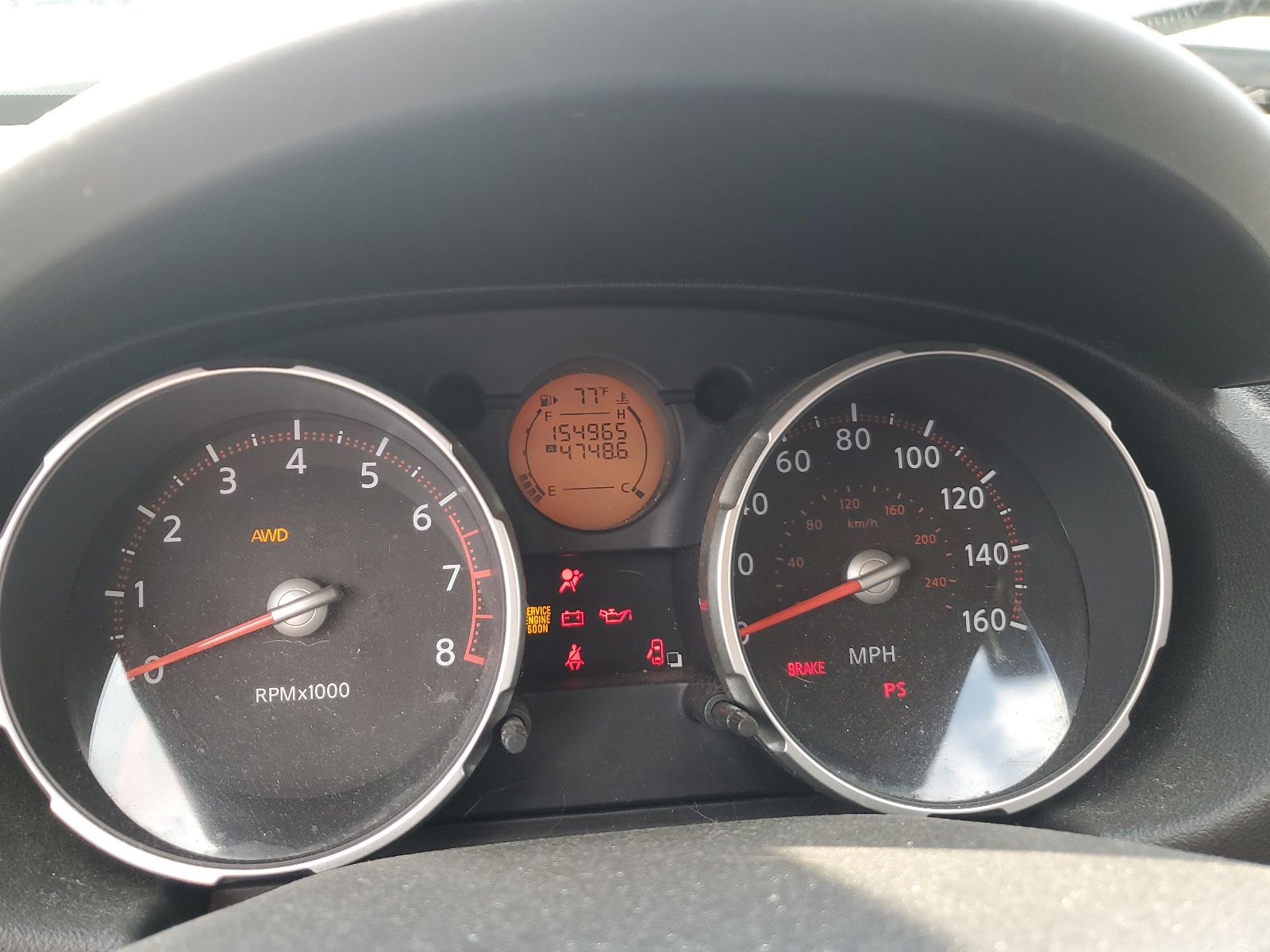 JN8AS58V78W131340 2008 Nissan Rogue S