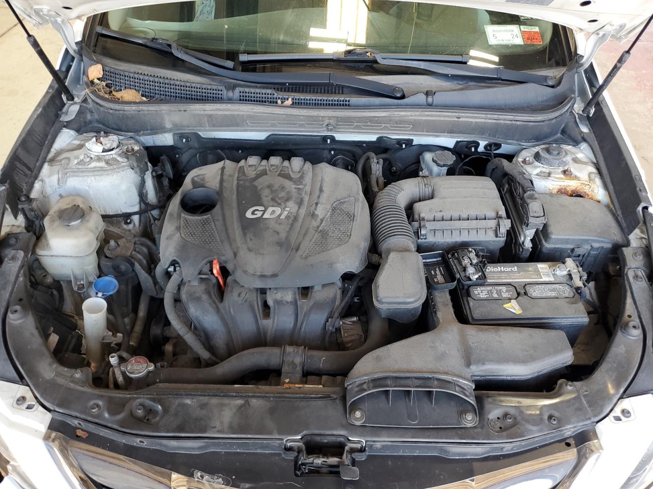 2013 Hyundai Sonata Se VIN: 5NPEC4ACXDH804277 Lot: 61900464