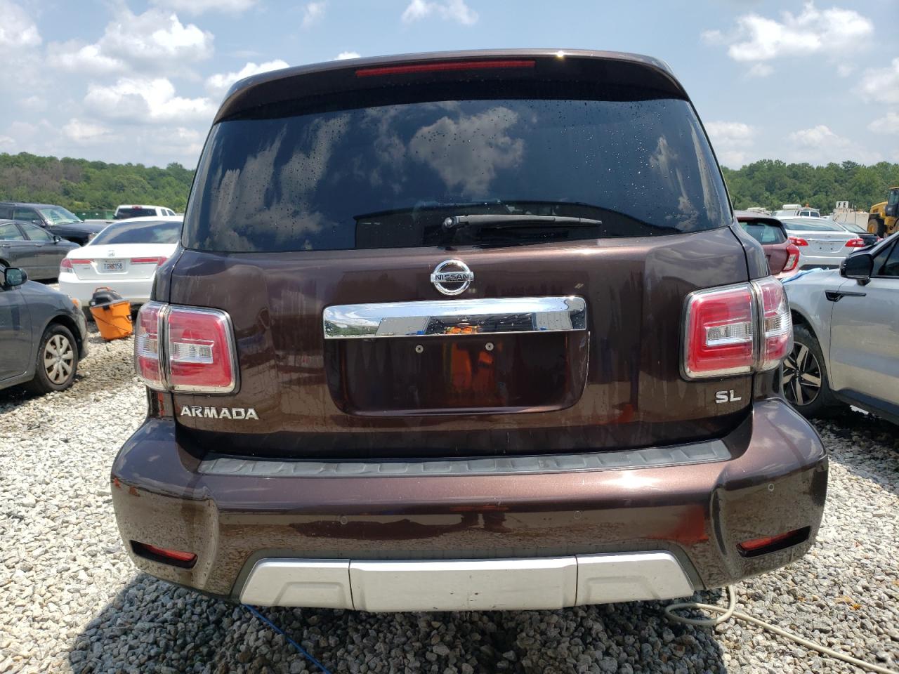 2018 Nissan Armada Sv VIN: JN8AY2ND6J9050617 Lot: 62336084