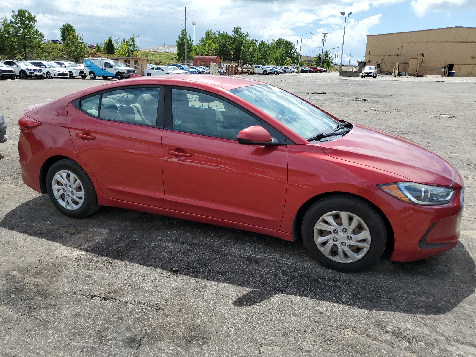 2017 Hyundai Elantra Se vin: 5NPD74LF1HH163694