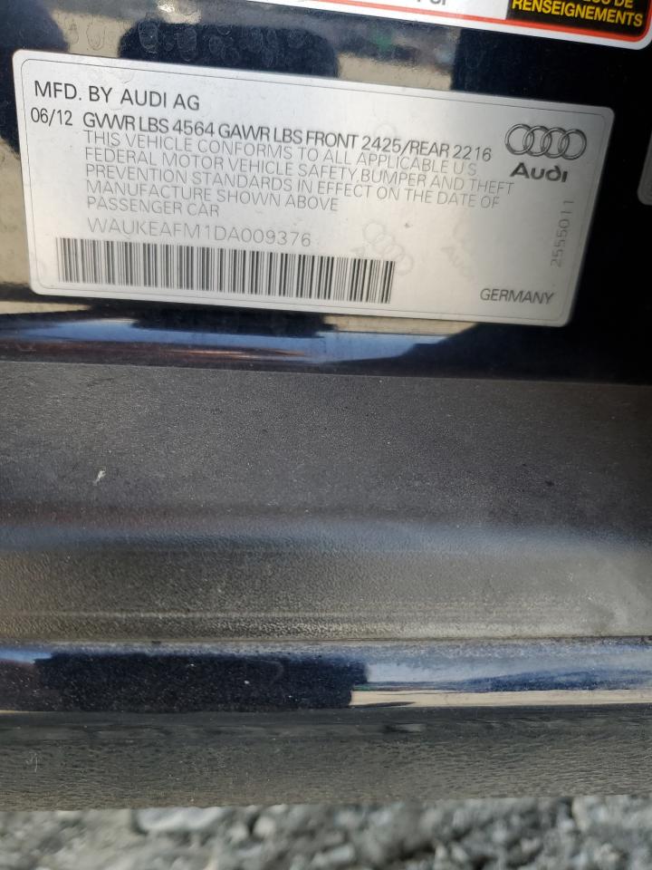 WAUKEAFM1DA009376 2013 Audi A3 Premium Plus