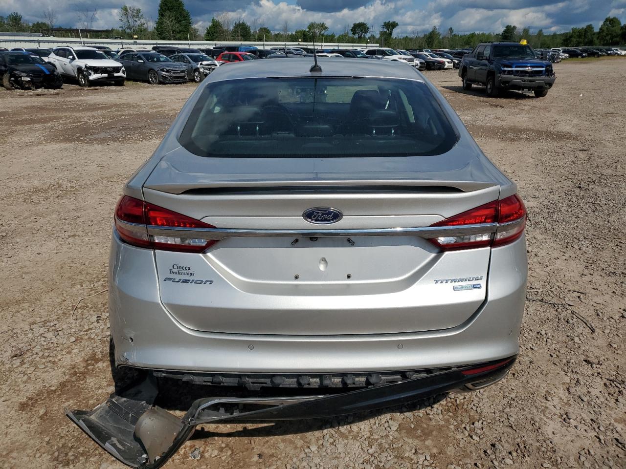 2018 Ford Fusion Titanium/Platinum VIN: 3FA6P0D94JR226256 Lot: 62349984