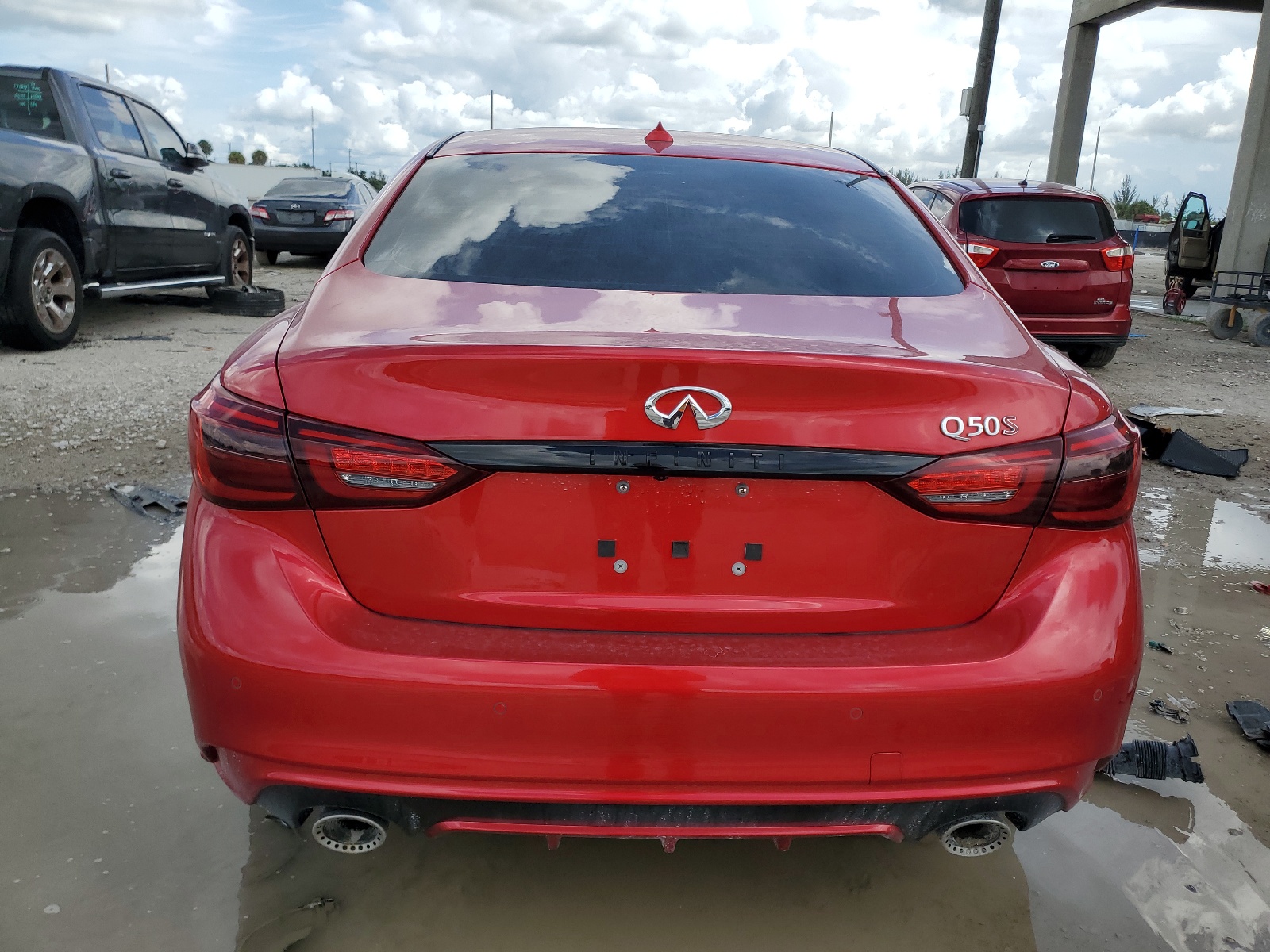 JN1FV7DP8MM850536 2021 Infiniti Q50 Red Sport 400