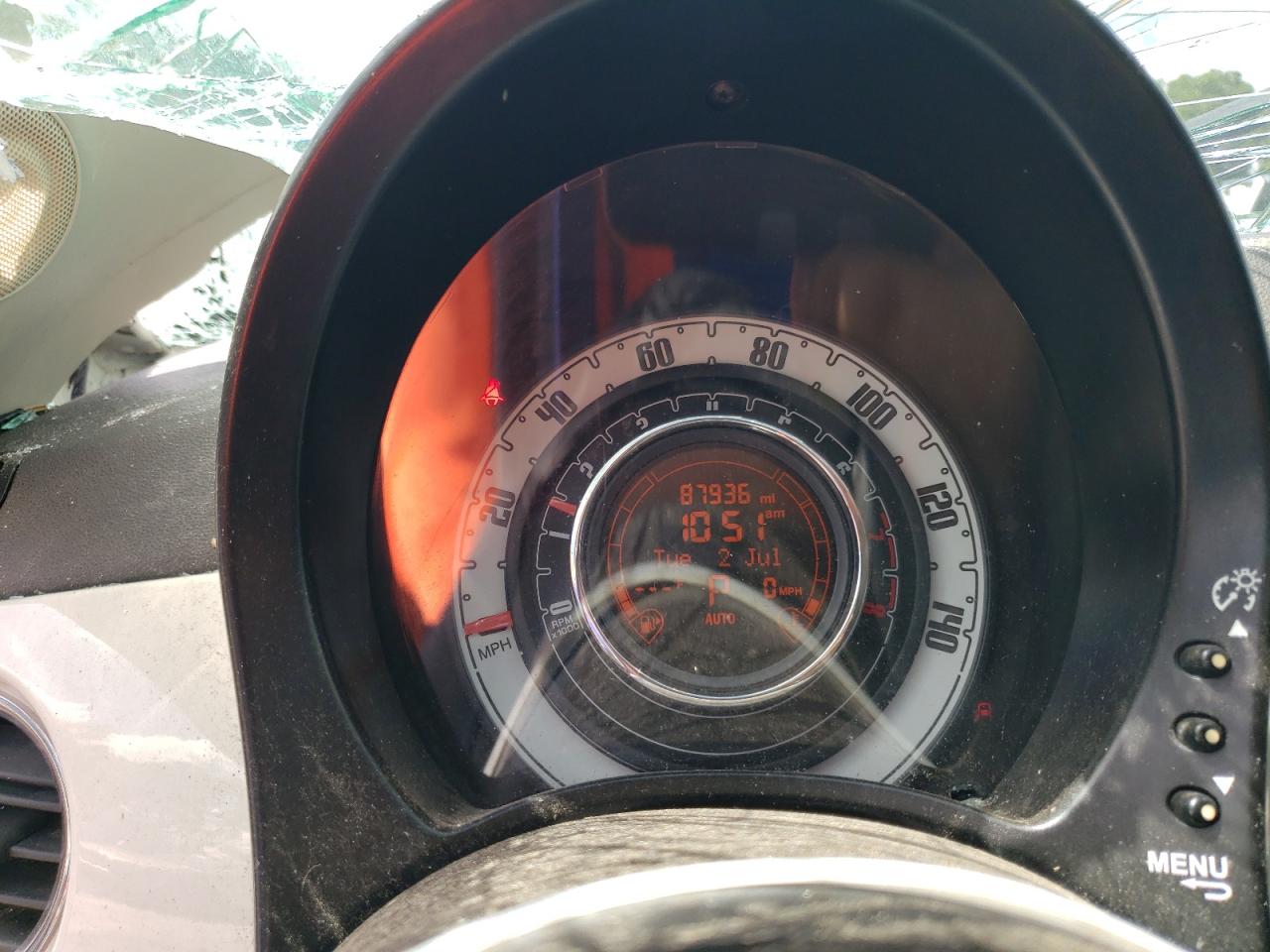 2013 Fiat 500 Pop VIN: 3C3CFFAR3DT743521 Lot: 61627244