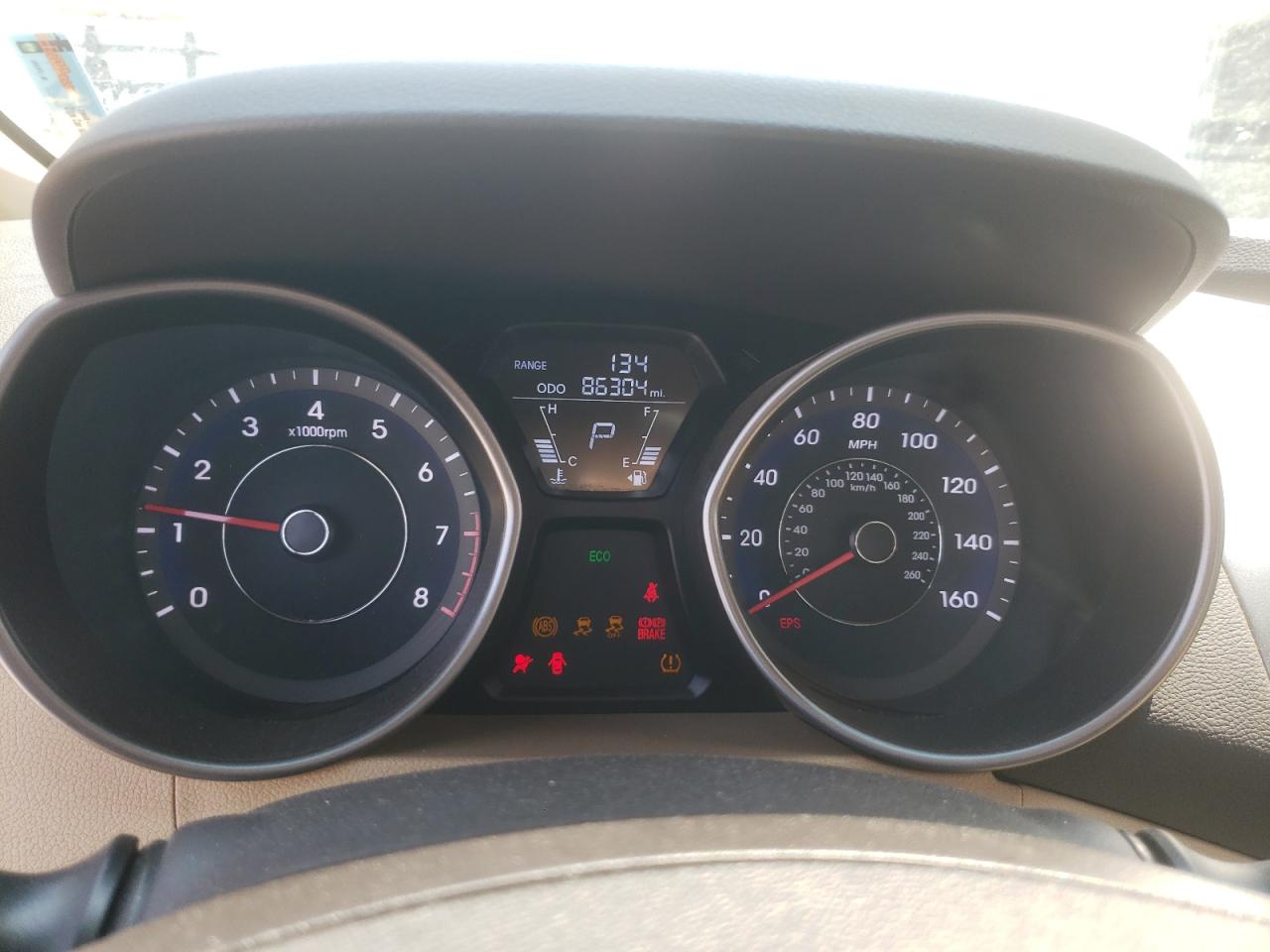 2012 Hyundai Elantra Gls VIN: 5NPDH4AE1CH111434 Lot: 63877994