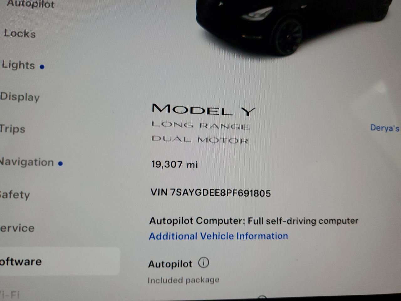 2023 Tesla Model Y VIN: 7SAYGDEE8PF691805 Lot: 61159864