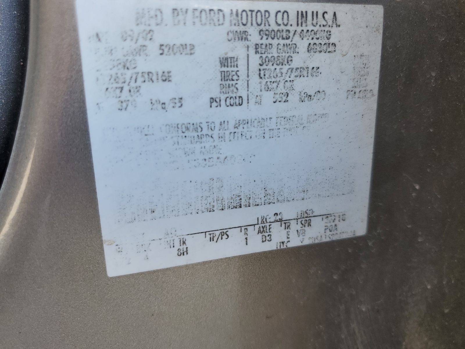 1FTSW31S33EA60242 2003 Ford F350 Srw Super Duty