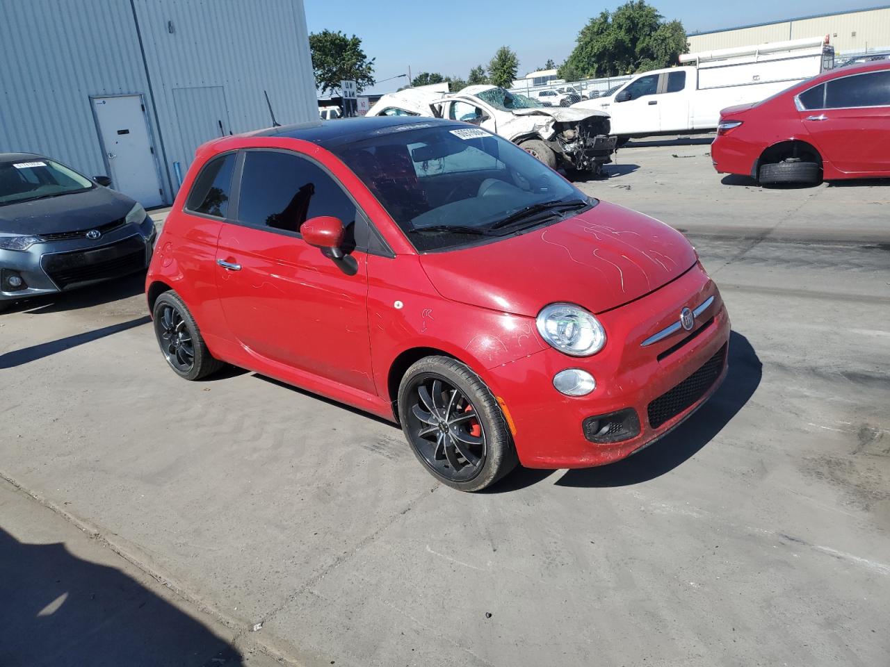 2012 Fiat 500 Sport VIN: 3C3CFFBR7CT335584 Lot: 60976664
