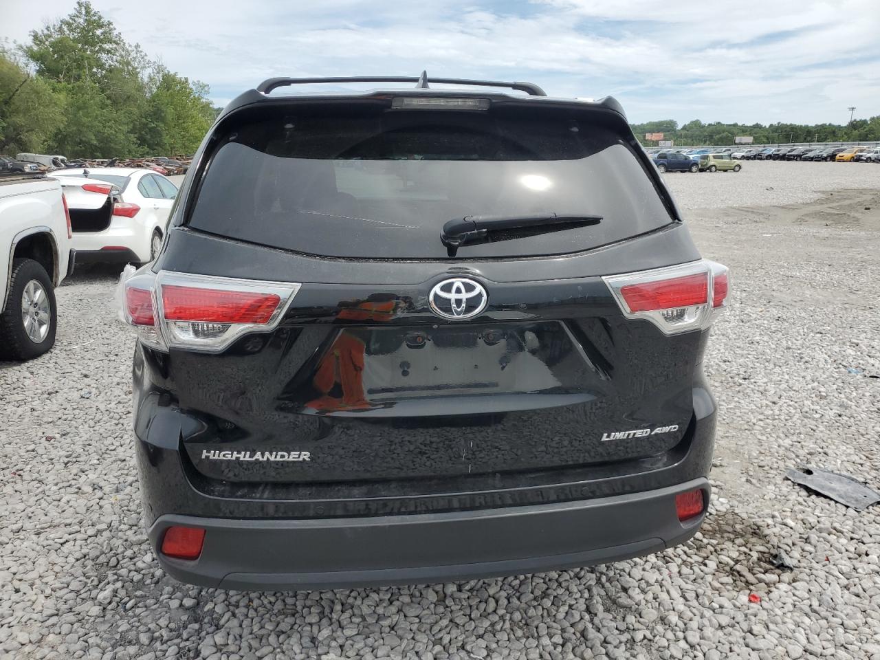 2014 Toyota Highlander Limited VIN: 5TDDKRFH8ES022796 Lot: 61244794