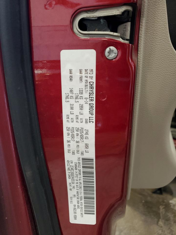 2014 Chrysler Town & Country Touring VIN: 2C4RC1BG6ER435164 Lot: 61614534