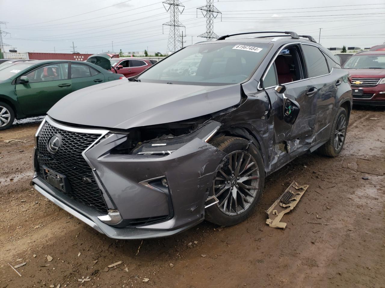 2T2BZMCA2JC161494 2018 LEXUS RX - Image 1