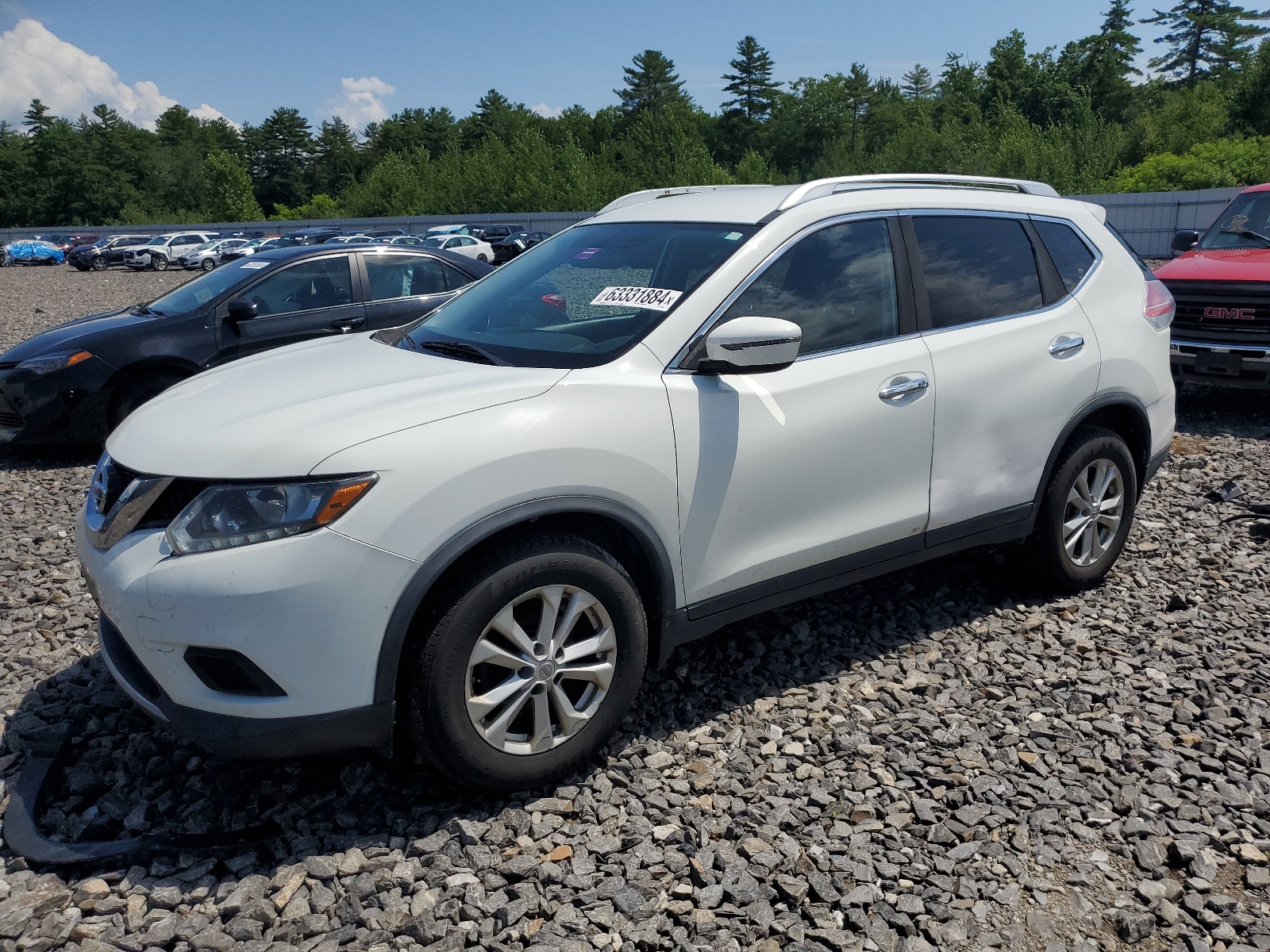 2016 Nissan Rogue S vin: KNMAT2MV5GP625279