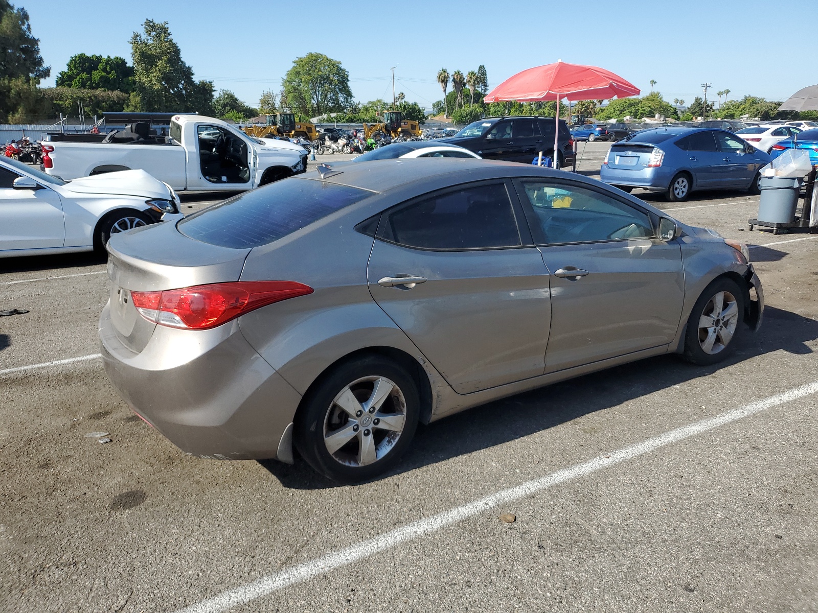 2013 Hyundai Elantra Gls vin: 5NPDH4AE0DH298456