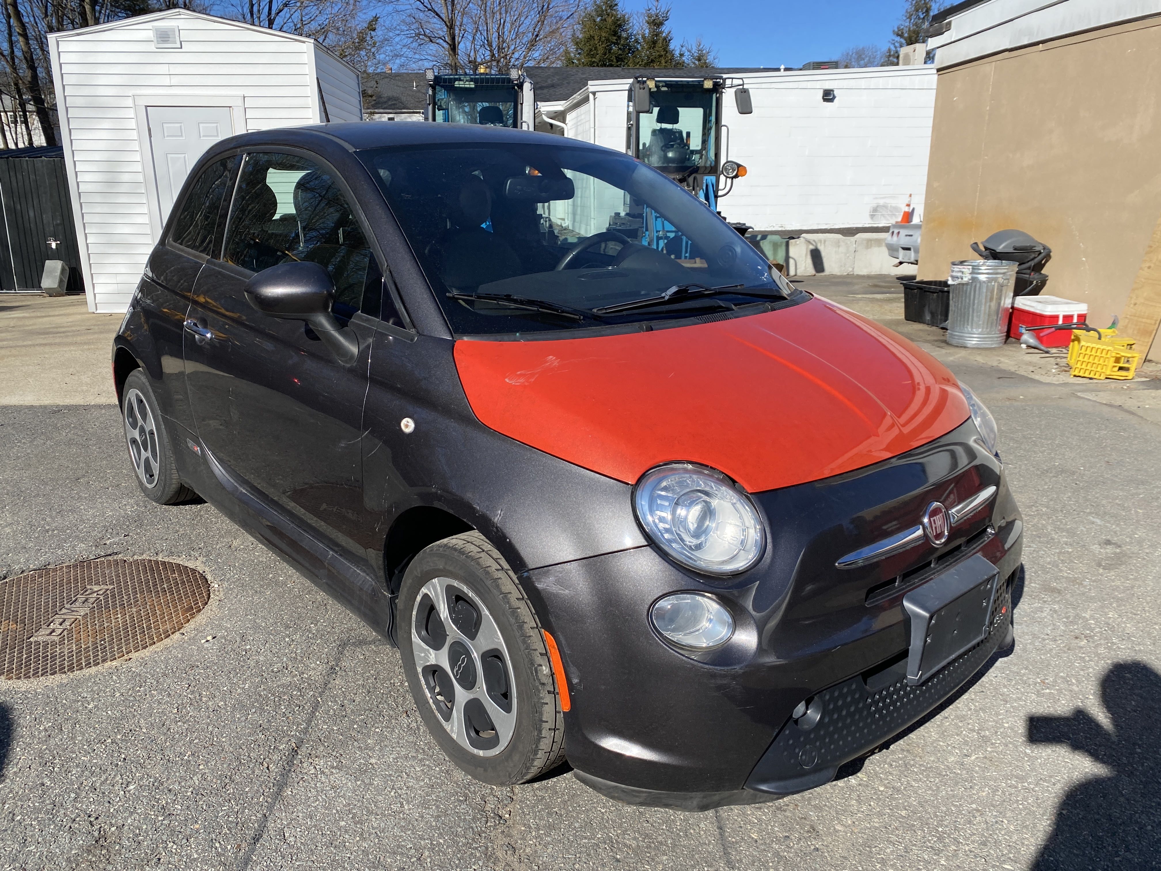 2015 Fiat 500 Electric vin: 3C3CFFGE7FT695464