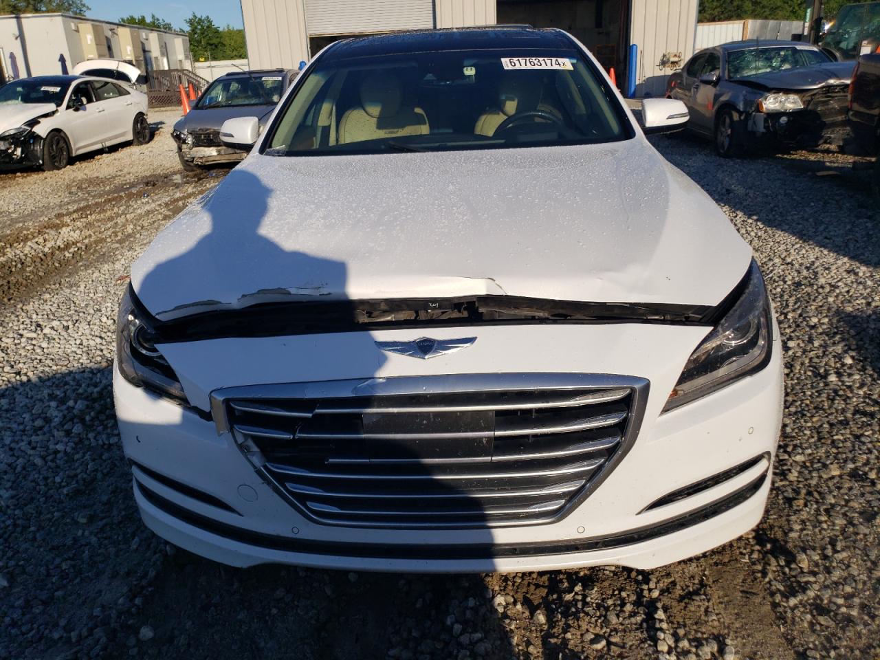 2015 Hyundai Genesis 3.8L VIN: KMHGN4JE7FU027744 Lot: 61763174