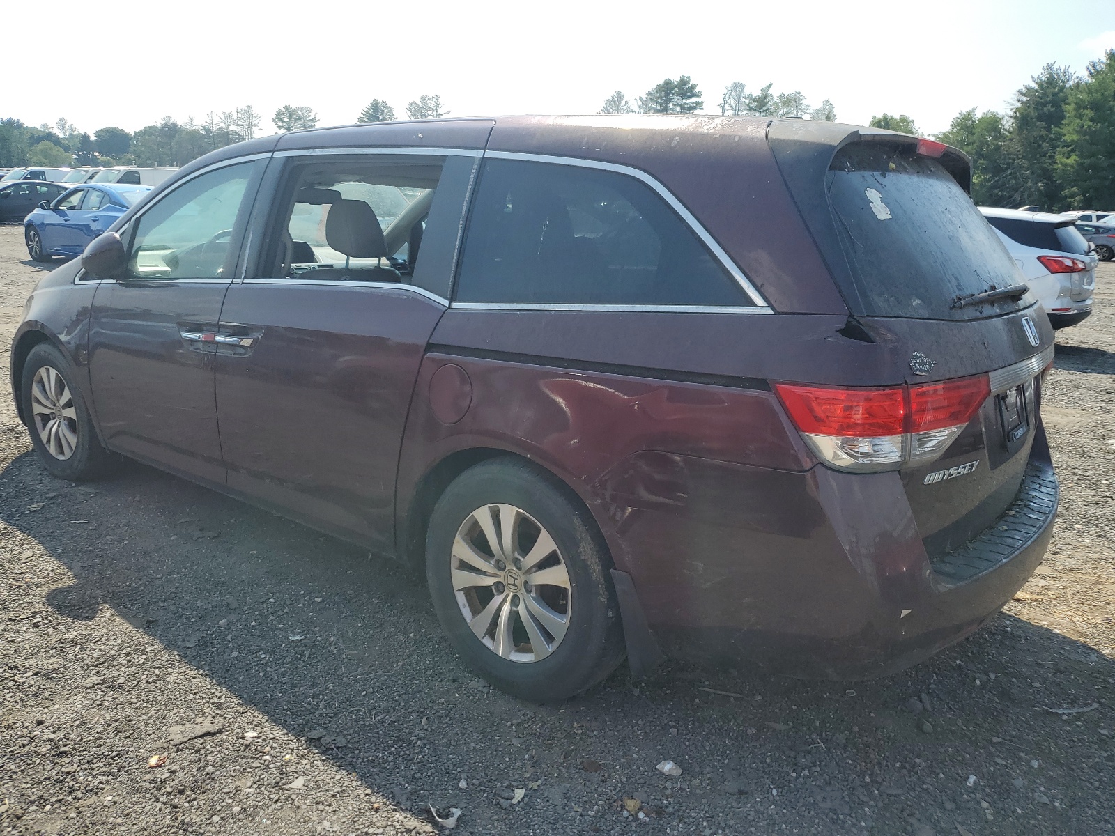 2014 Honda Odyssey Exl vin: 5FNRL5H68EB125857