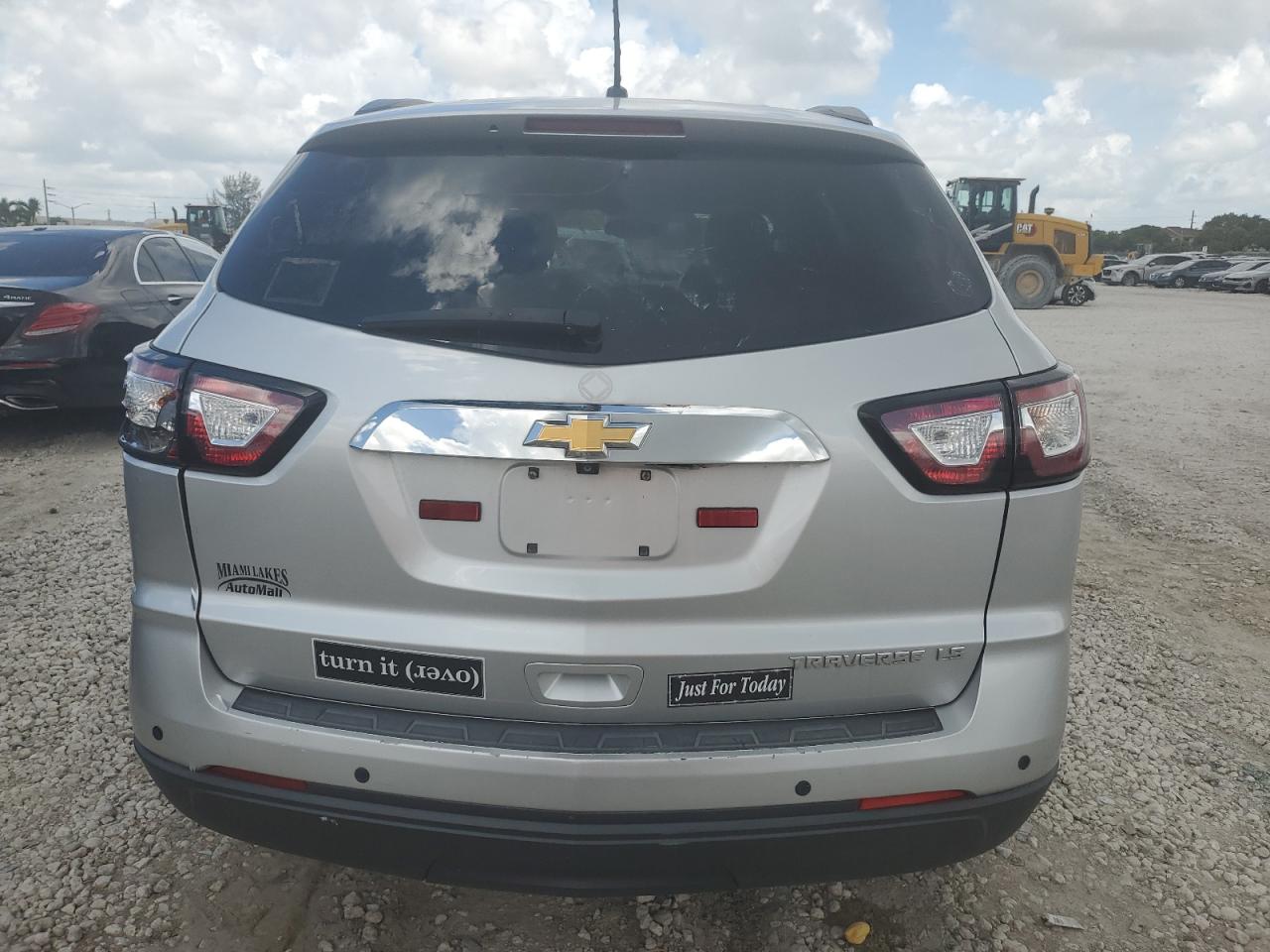 VIN 1GNKRFED9FJ342442 2015 CHEVROLET TRAVERSE no.6