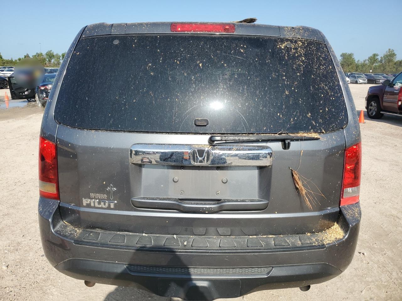 2013 Honda Pilot Lx VIN: 5FNYF3H20DB037324 Lot: 62841504