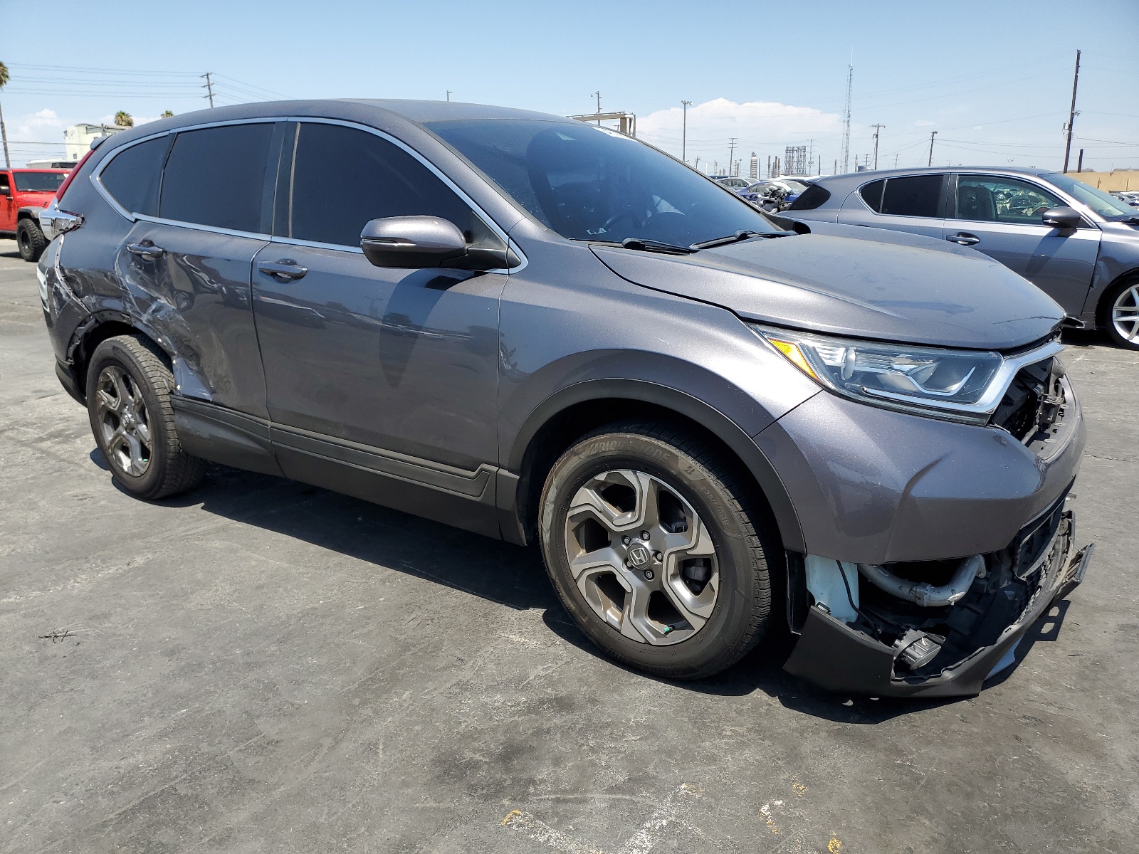 2018 Honda Cr-V Exl vin: 2HKRW1H87JH517371