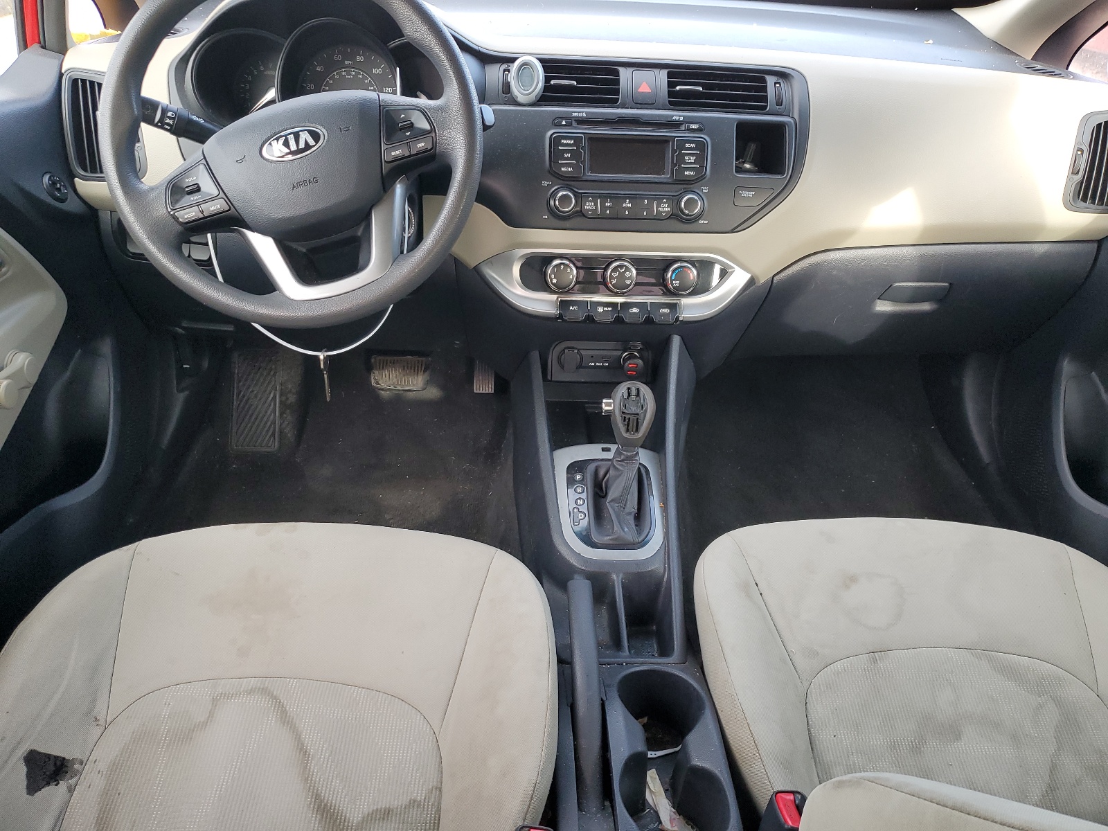 KNADM4A38D6177787 2013 Kia Rio Lx