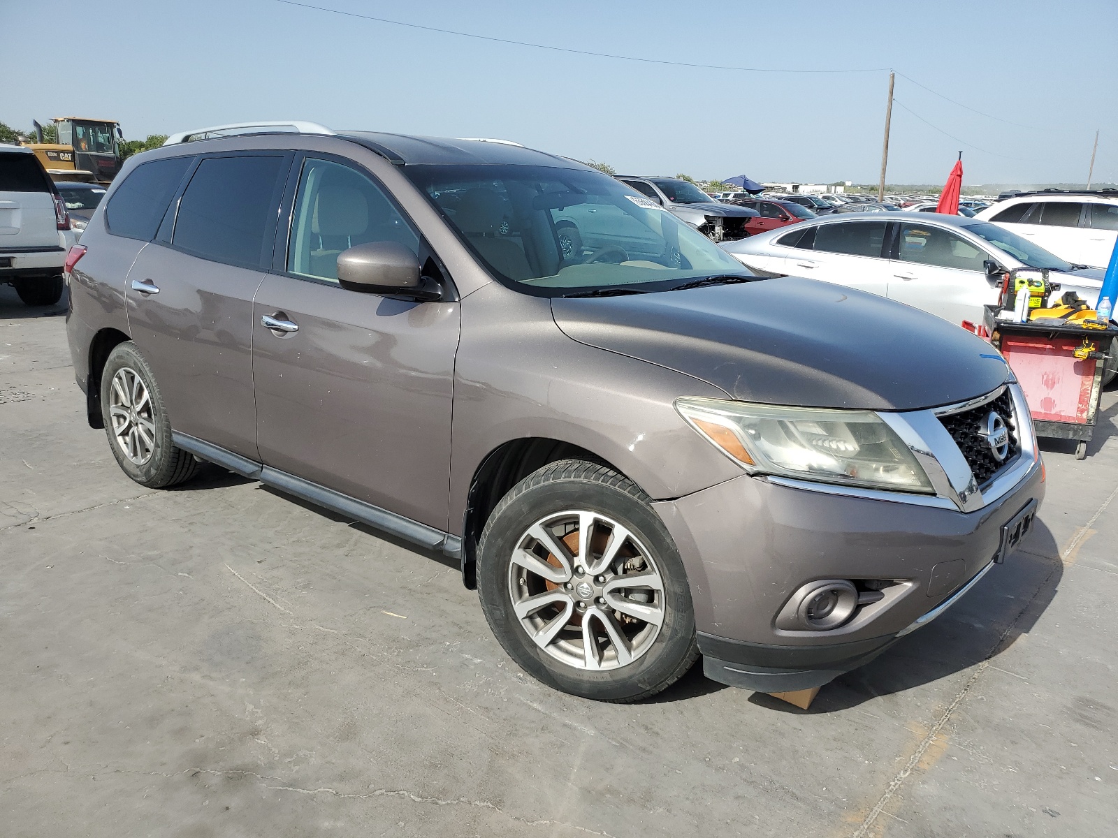 2014 Nissan Pathfinder S vin: 5N1AR2MN5EC664467