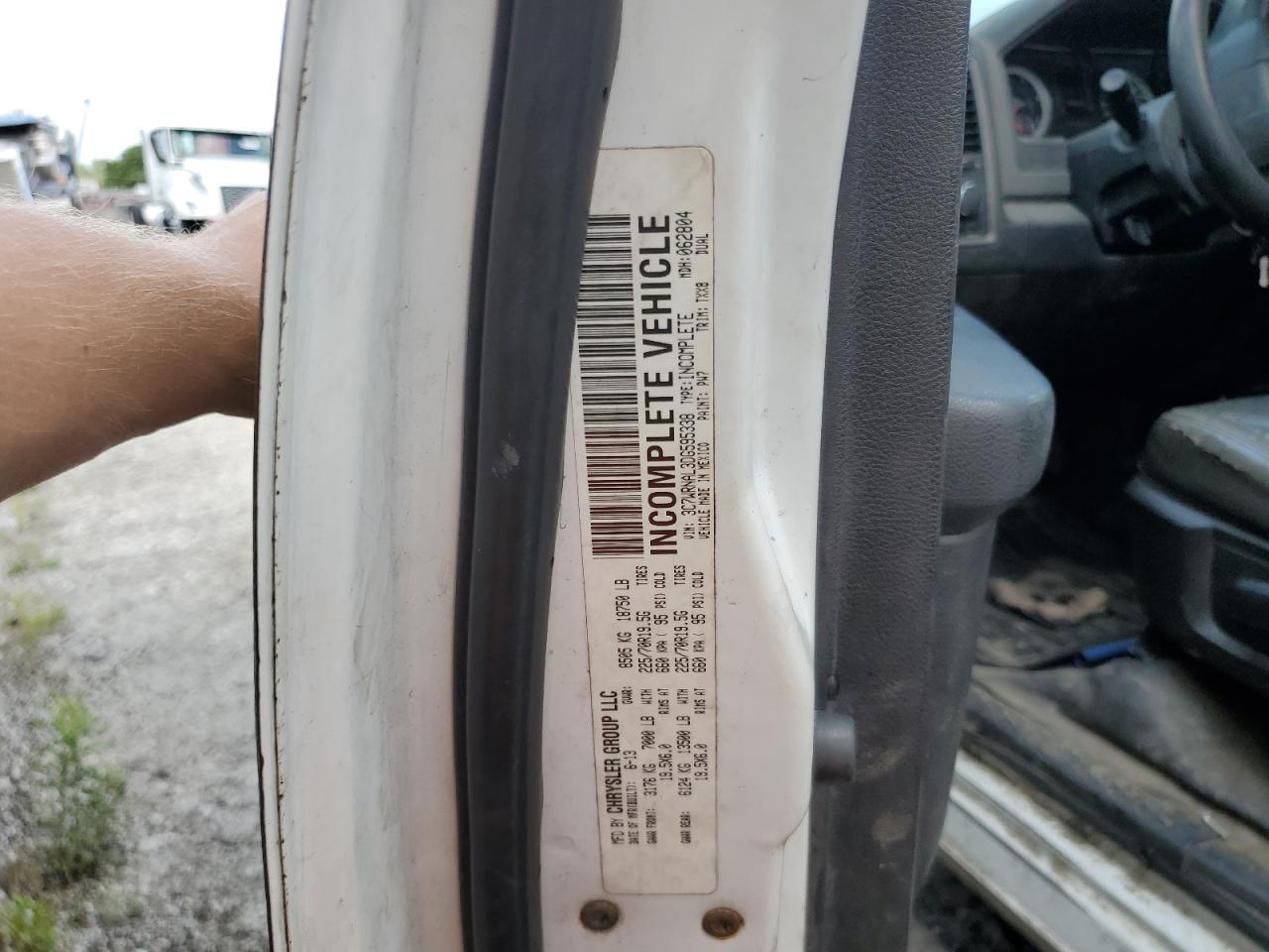 2013 Ram 5500 VIN: 3C7WRNAL3DG595338 Lot: 69873564