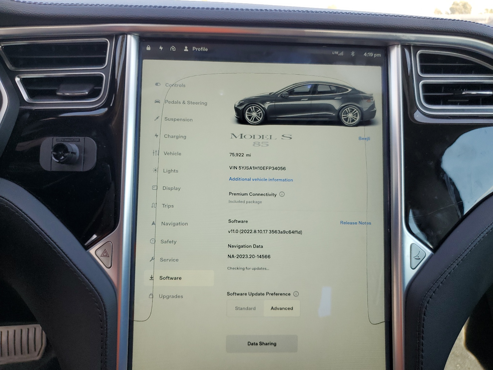 5YJSA1H10EFP34056 2014 Tesla Model S