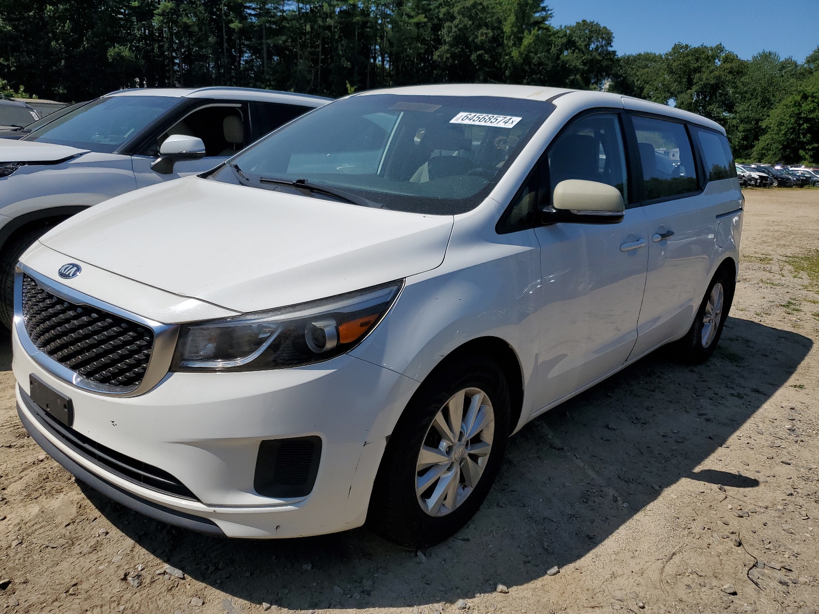 2015 Kia Sedona L vin: KNDMA5C10F6016432
