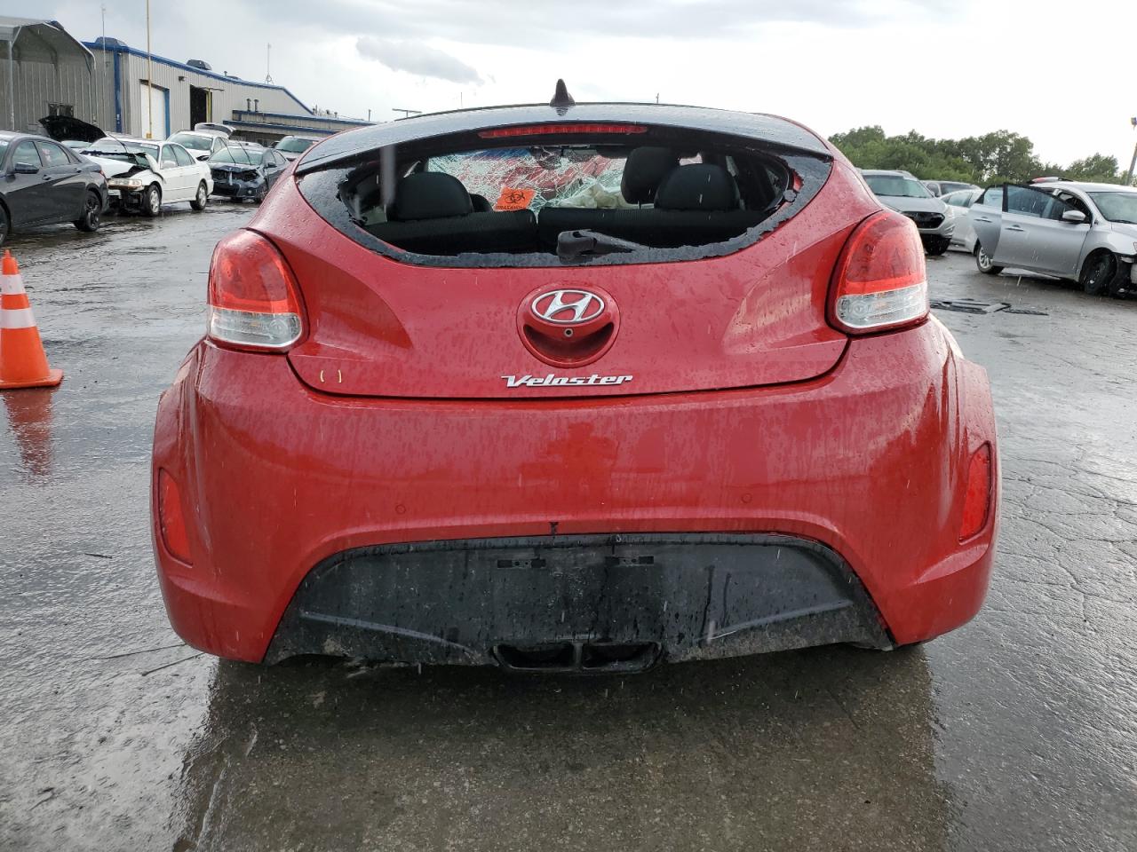 2016 Hyundai Veloster VIN: KMHTC6AD2GU281354 Lot: 65189634