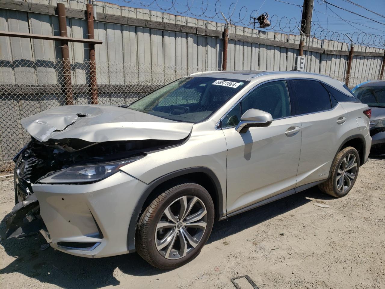 2020 Lexus Rx 450H VIN: 2T2HGMDA3LC049840 Lot: 65671864