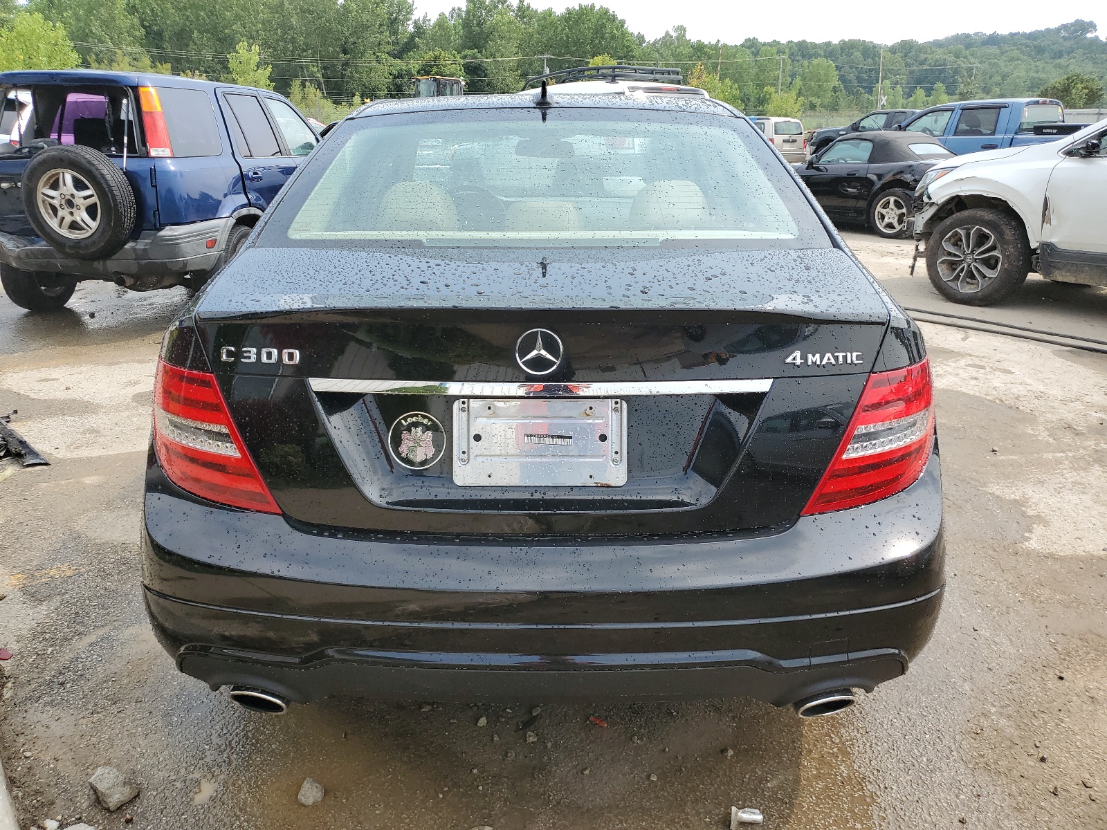 WDDGF8AB0DR262197 2013 Mercedes-Benz C 300 4Matic