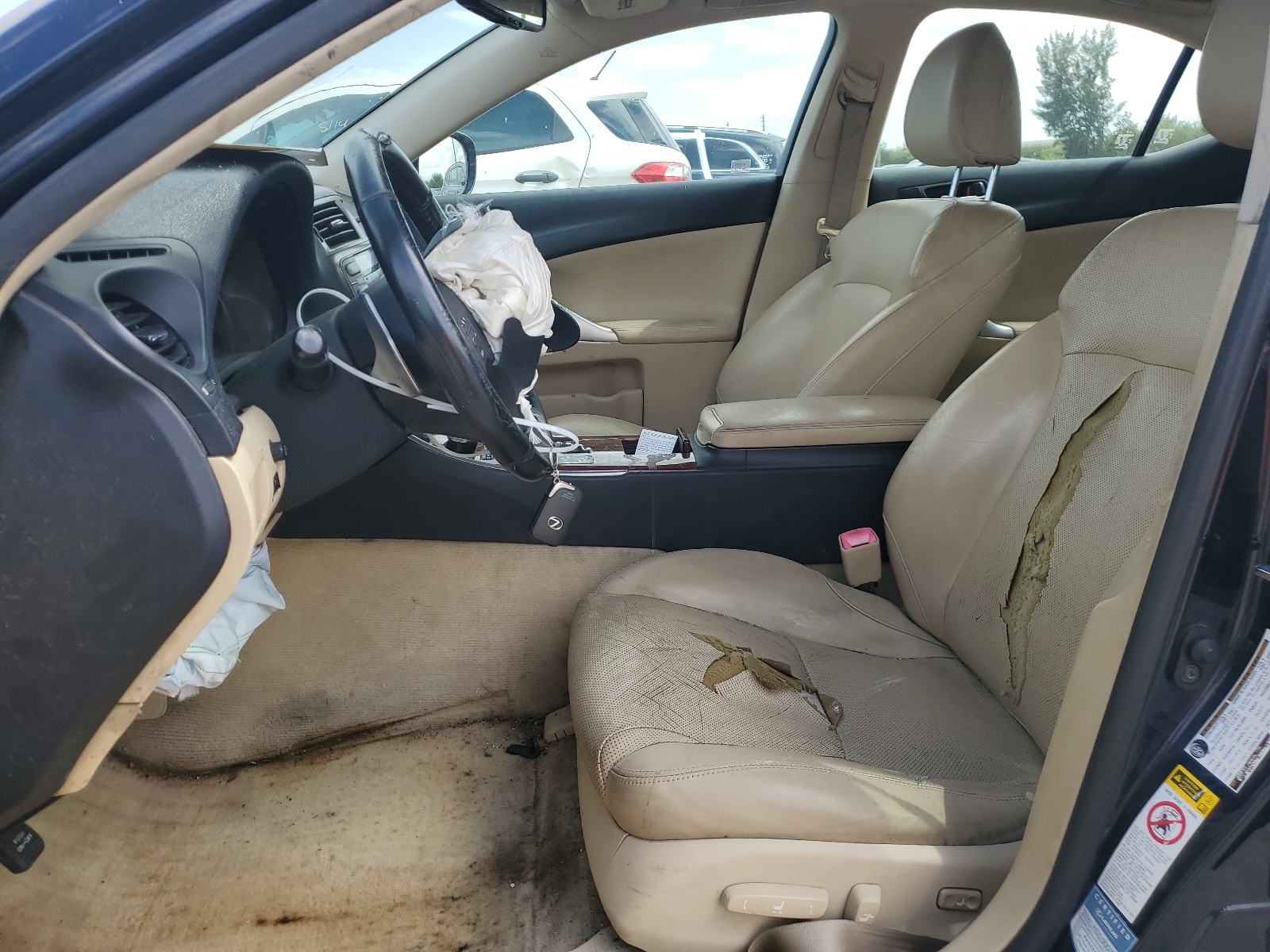 JTHBK262575032784 2007 Lexus Is 250