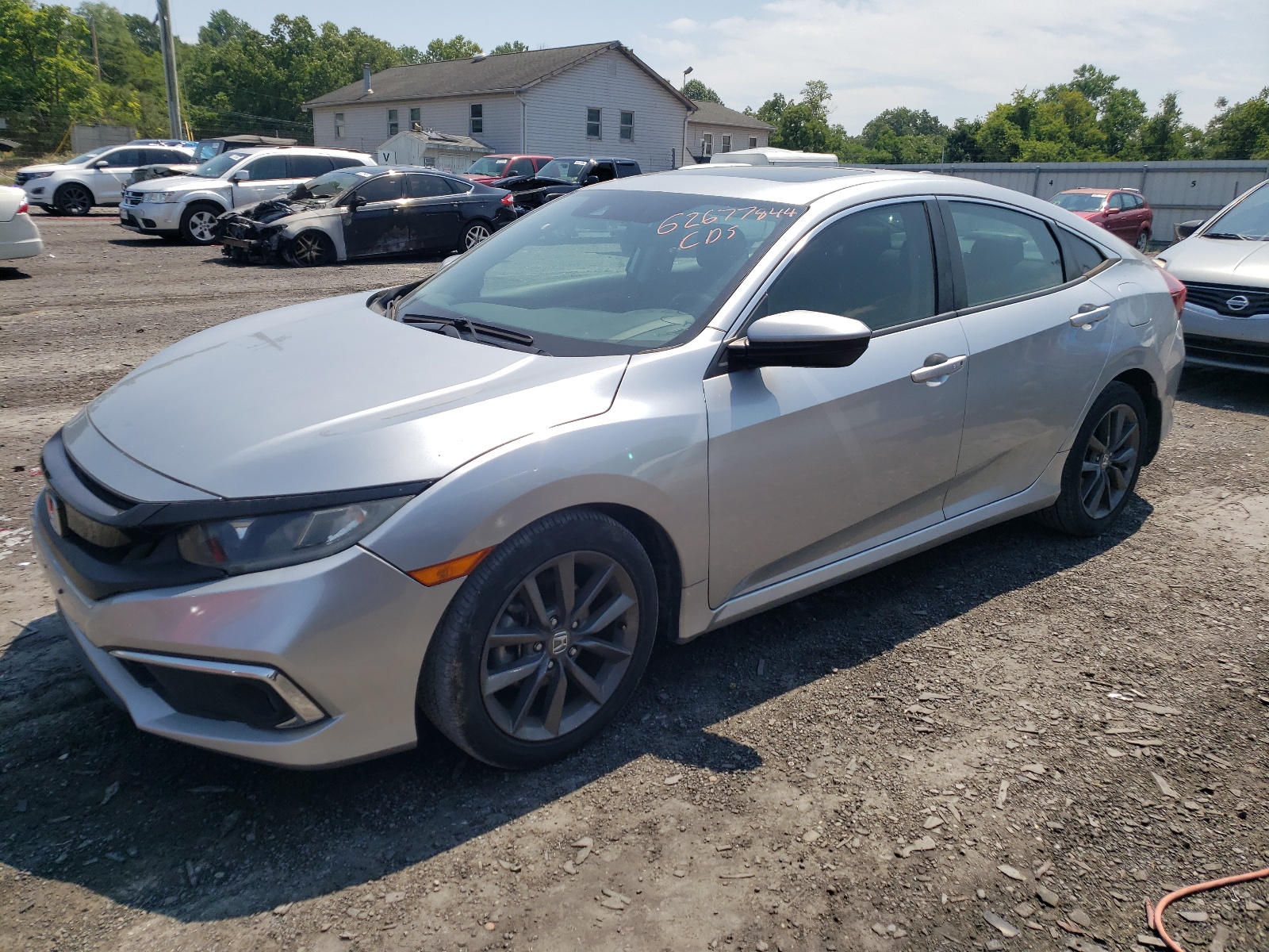 2019 Honda Civic Ex vin: 19XFC1F36KE201114