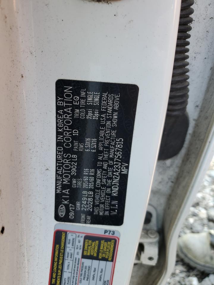 2018 Kia Soul VIN: KNDJN2A23J7567815 Lot: 62454534