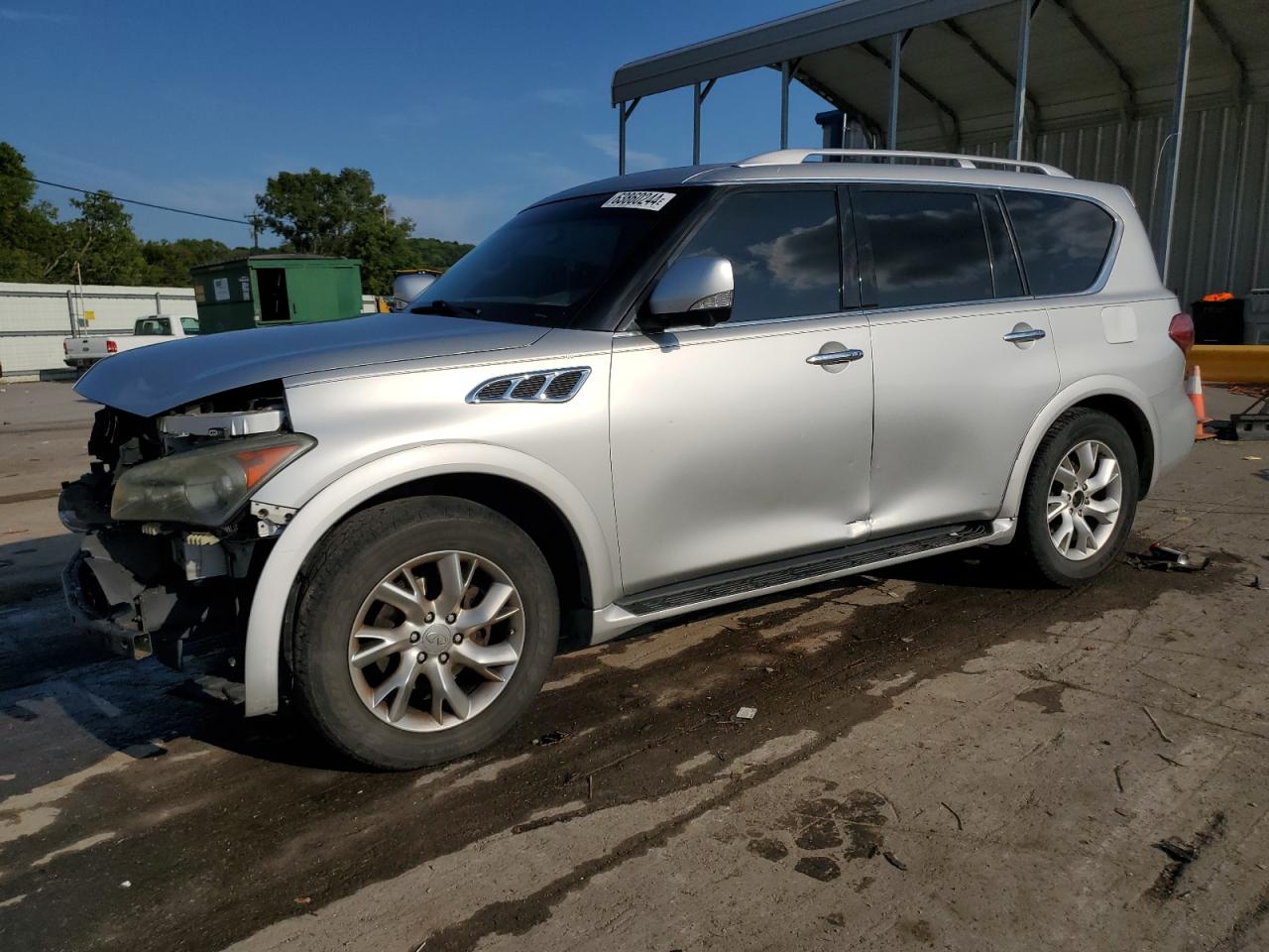 2012 Infiniti Qx56 VIN: JN8AZ2NE7C9017456 Lot: 63860244