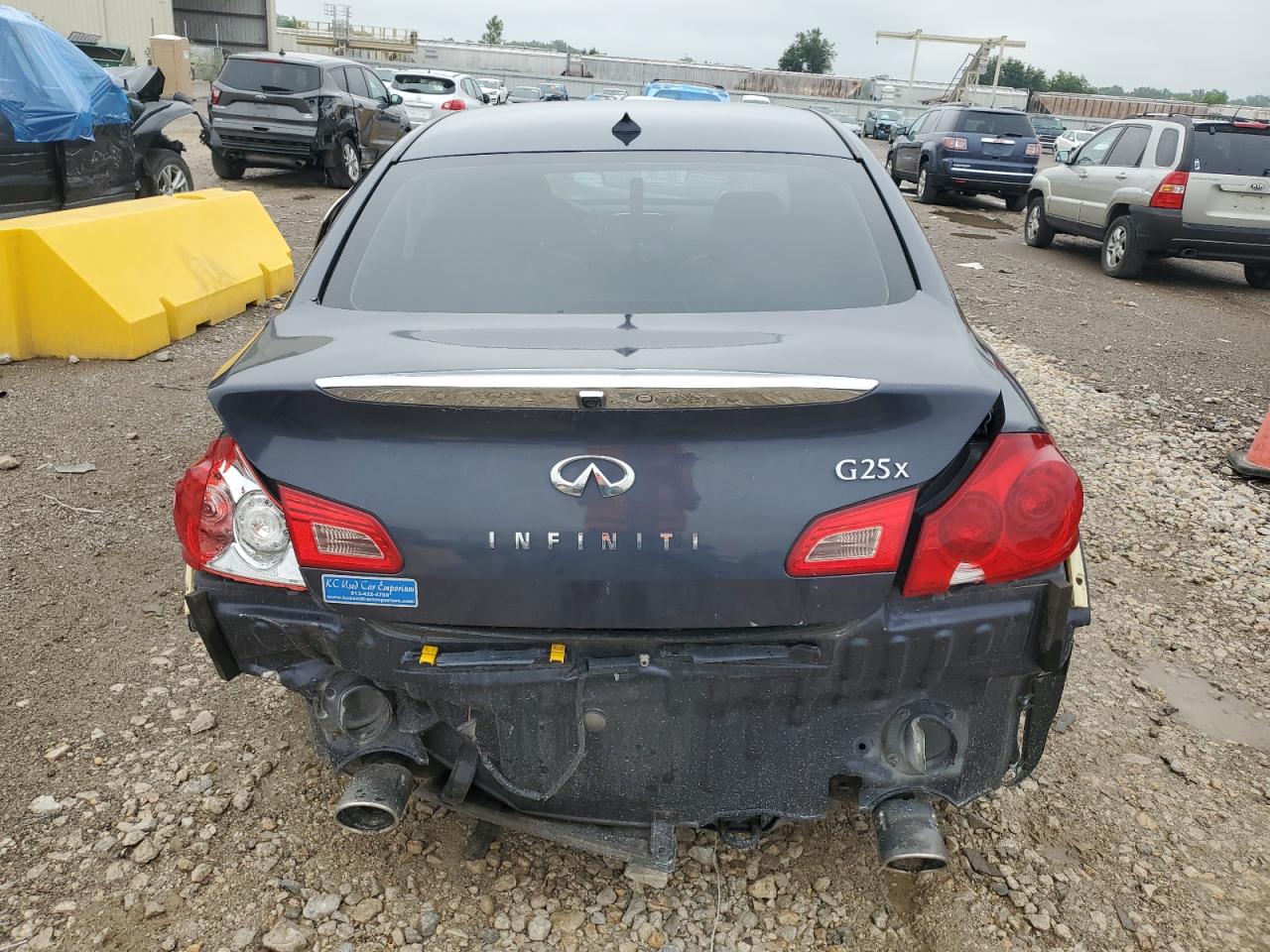 2011 Infiniti G25 VIN: JN1DV6AR3BM452333 Lot: 61105514