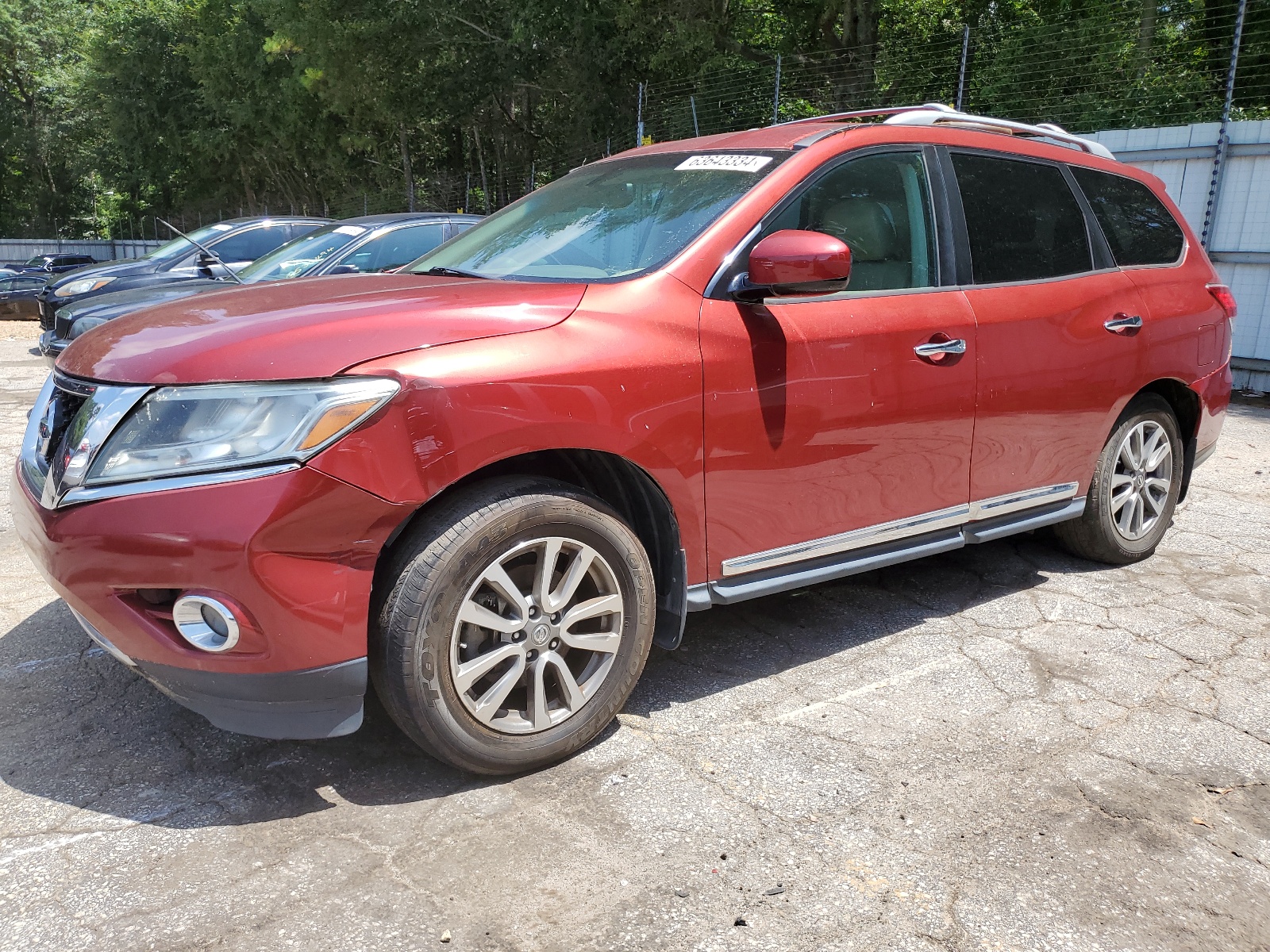 2014 Nissan Pathfinder S vin: 5N1AR2MN4EC641326