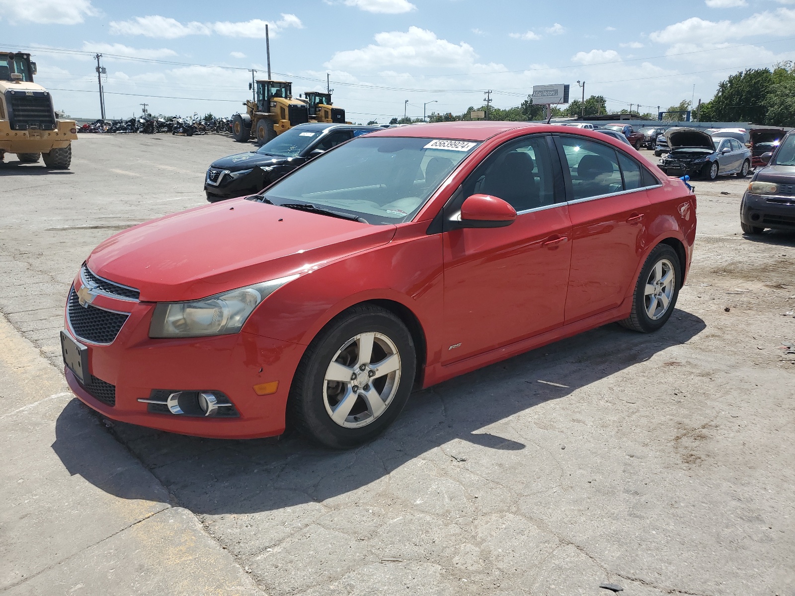 2012 Chevrolet Cruze Lt vin: 1G1PF5SC1C7184905