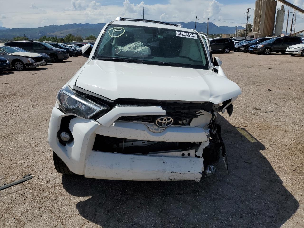 2018 Toyota 4Runner Sr5/Sr5 Premium VIN: JTEBU5JR7J5521496 Lot: 58235544