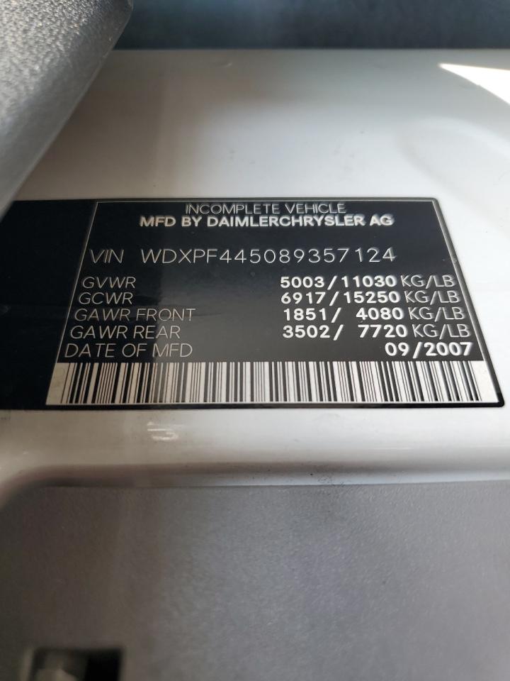 2008 Dodge Sprinter 3500 VIN: WDXPF445089357124 Lot: 61324174