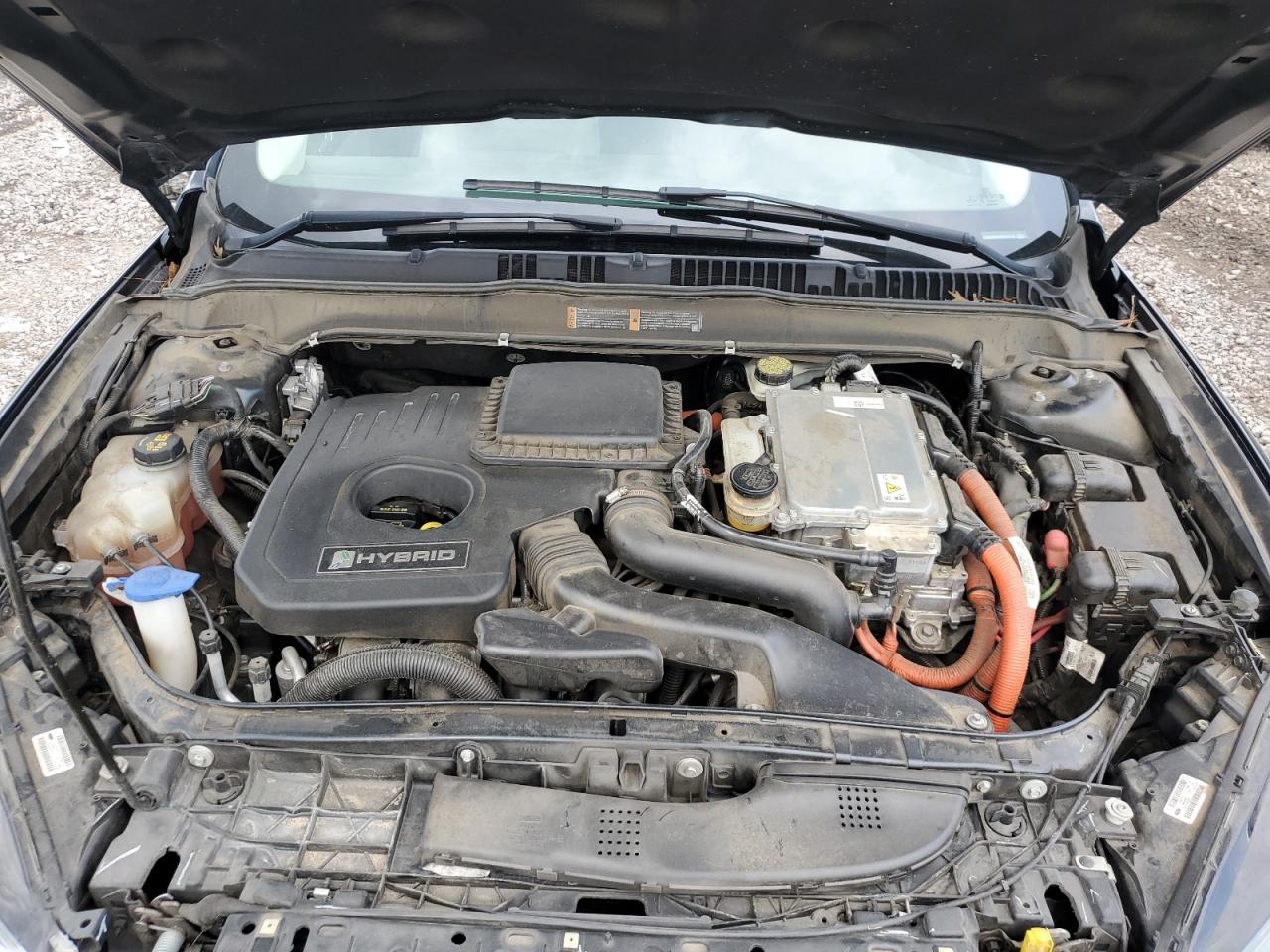 2014 Ford Fusion S Hybrid VIN: 3FA6P0UU2ER251313 Lot: 61903394