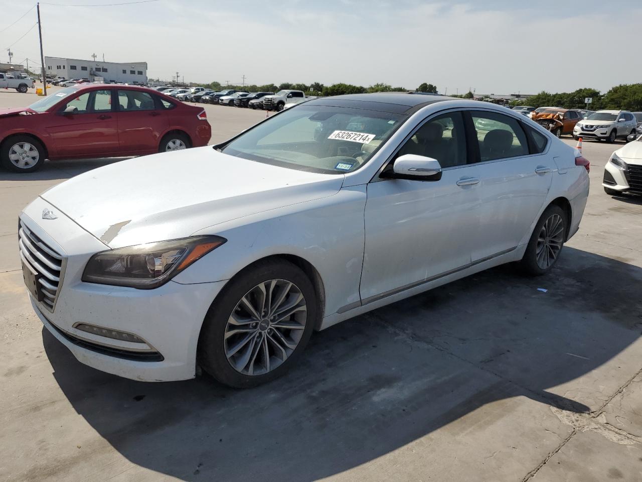 2016 Hyundai Genesis 3.8L VIN: KMHGN4JE6GU110809 Lot: 63267214