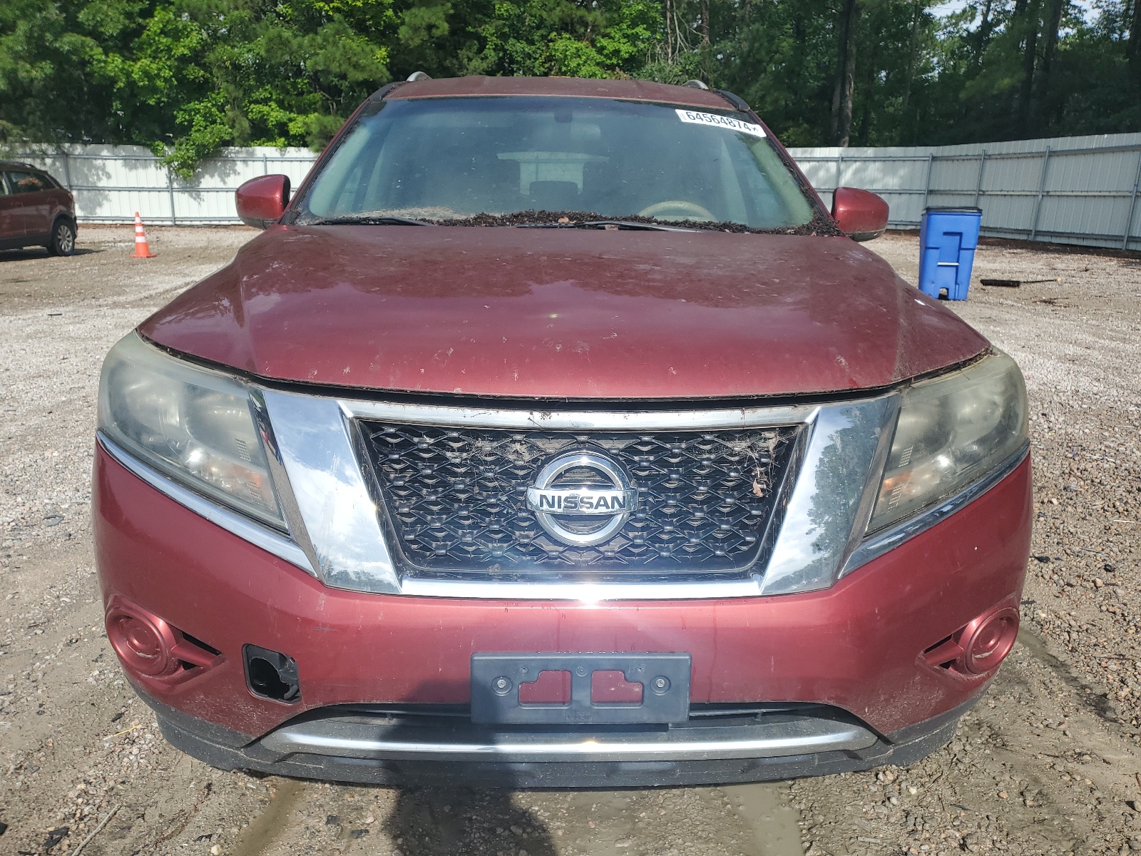 2013 Nissan Pathfinder S vin: 5N1AR2MM0DC600116