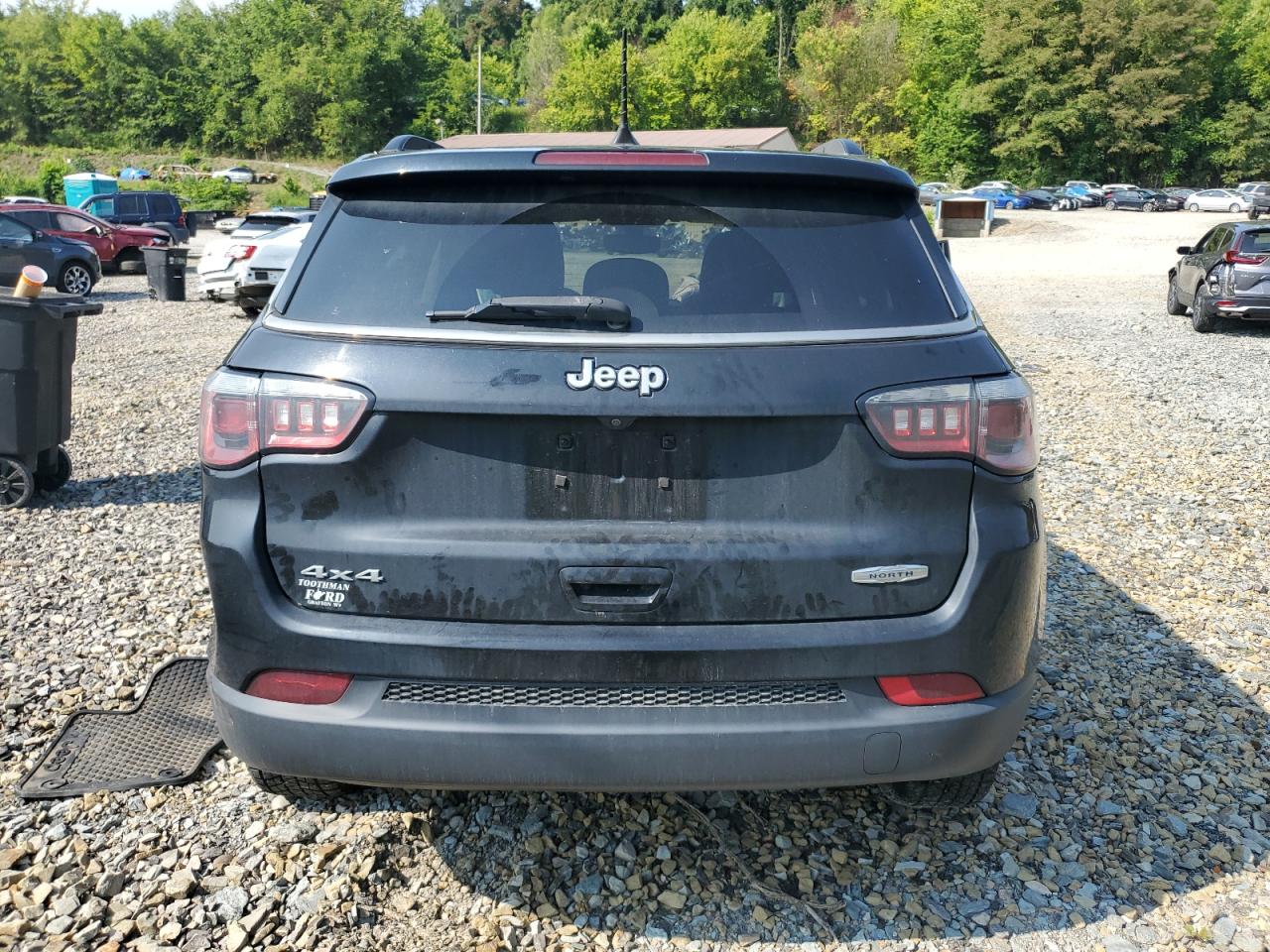 2018 Jeep Compass Latitude VIN: 3C4NJDBB1JT412621 Lot: 64866554