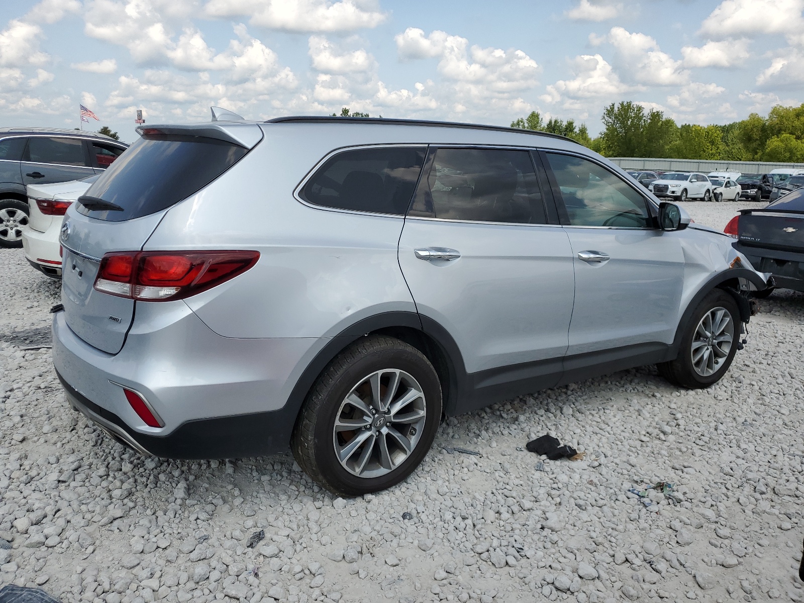 2018 Hyundai Santa Fe Se vin: KM8SMDHF6JU261619