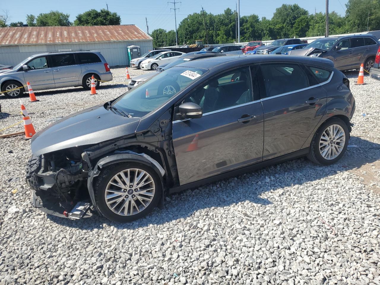 2018 Ford Focus Titanium VIN: 1FADP3N21JL226028 Lot: 61314844