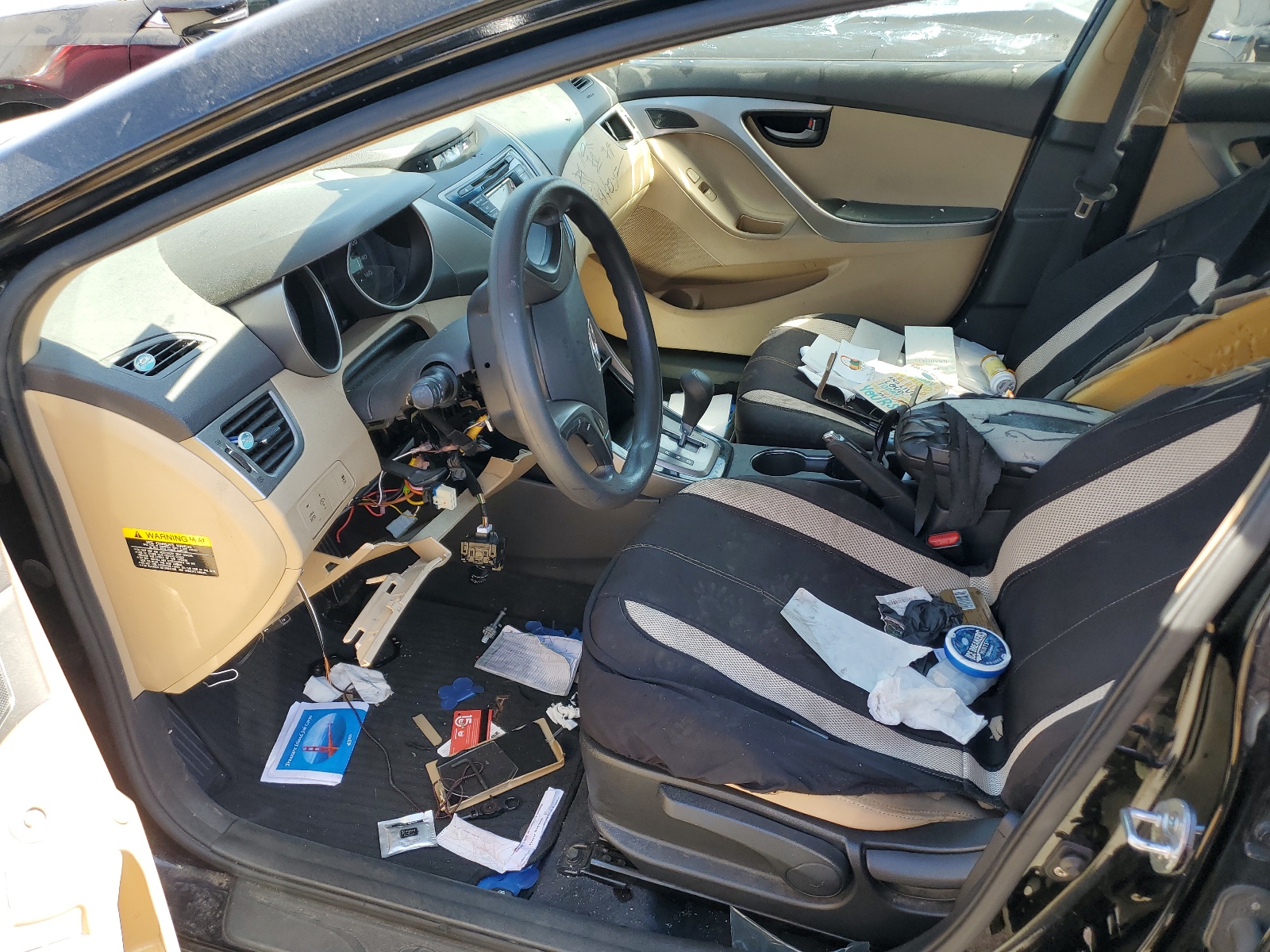 KMHDH4AE6DU792841 2013 Hyundai Elantra Gls