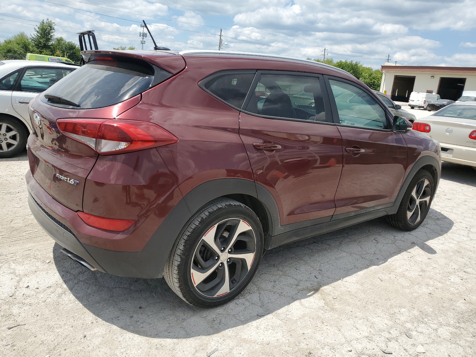 2016 Hyundai Tucson Limited vin: KM8J33A27GU088539